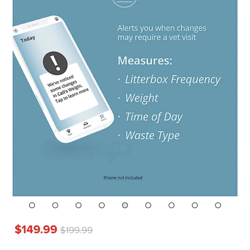 PETIVITY SMART LITTERBOX MONITOR